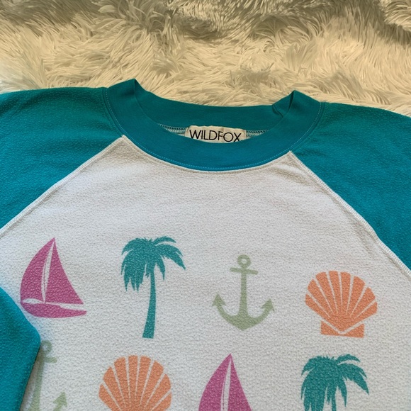 Wildfox Baggy Jumper sweatshirt - Picture 2 of 2